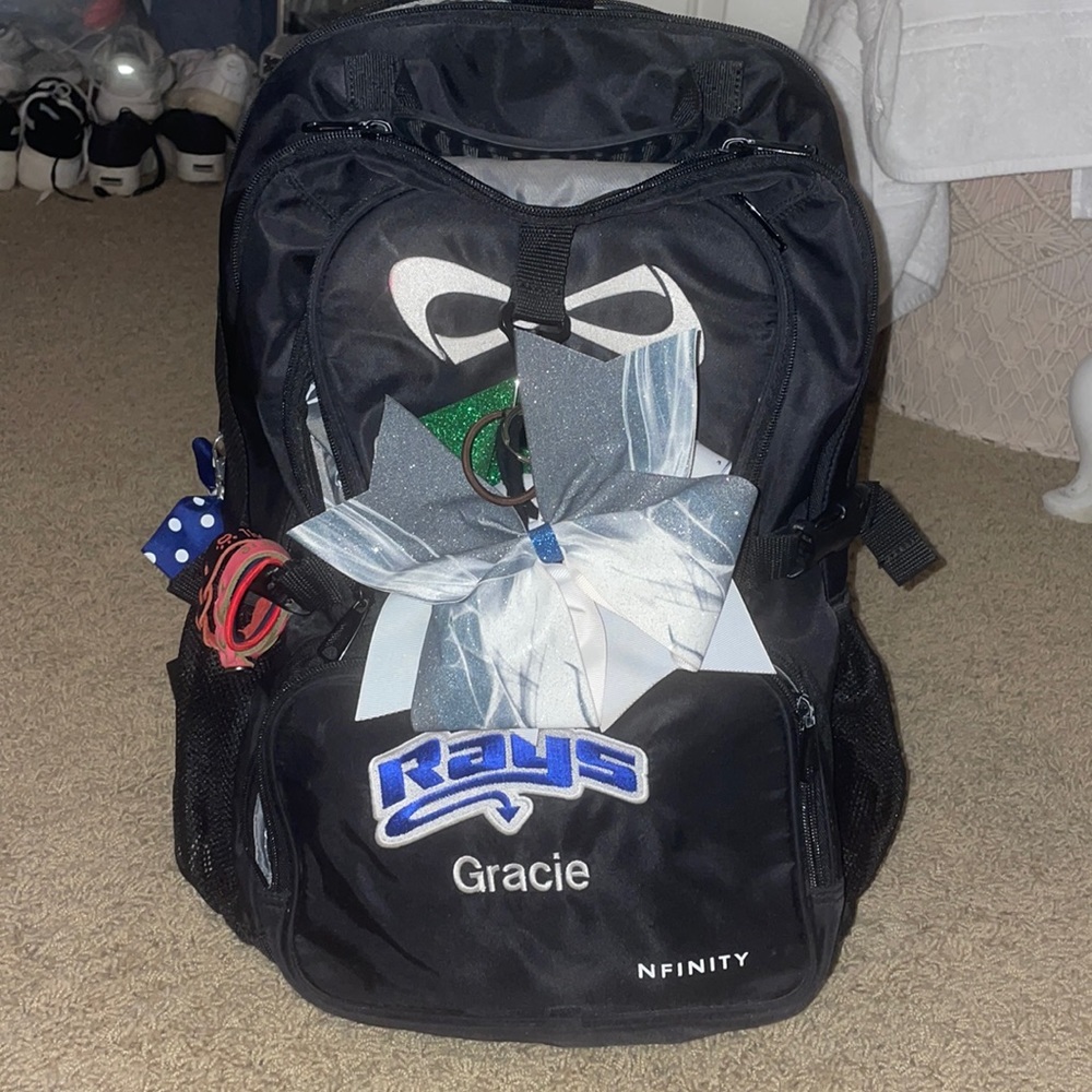 Infinity cheerleading bag